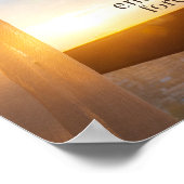 De Heer is goed en Zijn genade duurt eeuwig Poster (Hoek)