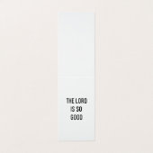 De heer is goed visitekaartje (Buitenkant ongevouwen)