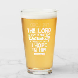 De Heer is mijn deel Klaagliederen 3 24 Citaten Glas