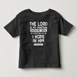 De Heer is mijn deel Klaagliederen 3 24 Citaten Kinder Shirts