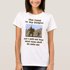 De Heer is mijn helper (licht) T-Shirt