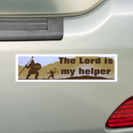 De Heer is mijn helper (NWO) Bumpersticker