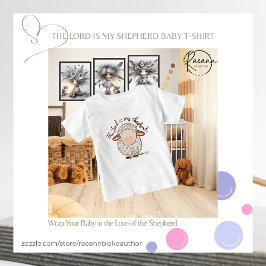 De Heer is Mijn Herder Baby Fijne Jersey T-shirt