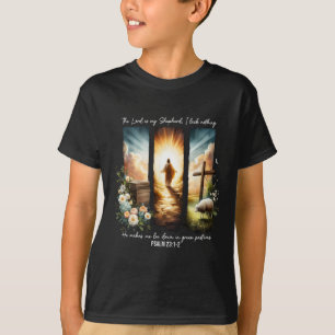 De Heer Is Mijn Herder Bijbel Geloof Christelijk O T-shirt