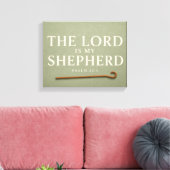 DE HEER IS MIJN HERDER | Christelijk Canvas Afdruk (Insitu (Woonkamer))