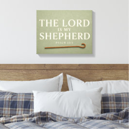 DE HEER IS MIJN HERDER | Christelijk Canvas Afdruk
