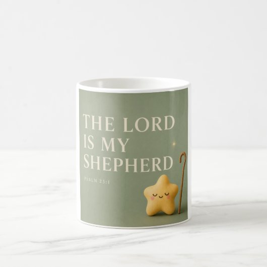 DE HEER IS MIJN HERDER | Christelijk Koffiemok (Center)