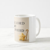 DE HEER IS MIJN HERDER | Christelijk Koffiemok (Voorkant rechts)