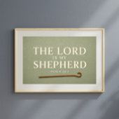 DE HEER IS MIJN HERDER | Christelijk Poster