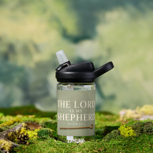 DE HEER IS MIJN HERDER Christelijk Waterfles