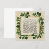 De Heer is mijn Herder Gebed (Voorkant / Achterkant)