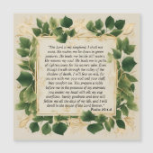 De Heer is mijn Herder Gebed (Voorkant)