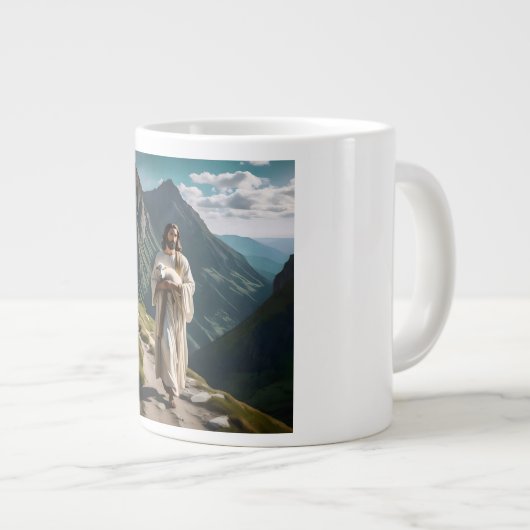 De HEER is mijn herder Grote Koffiekop (Voorkant rechts)