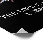 De Heer is mijn Herder, ik wil niet Poster (Hoek)