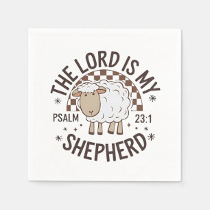 De Heer is mijn herder Jezus Dankdag Servet