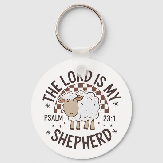 De Heer is mijn herder Jezus Dankdag Sleutelhanger (Voorkant)