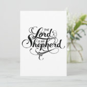 De Heer is mijn Herder Kaart (Staand voorkant)