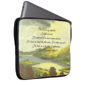 De Heer is mijn Herder  Laptop Sleeve (Voorkant Rechts)