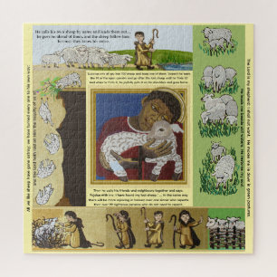 De Heer is mijn herder Legpuzzel