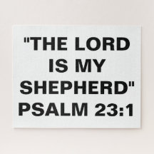 "De Heer is mijn herder"