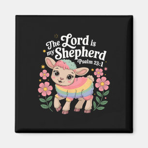 De Heer Is Mijn Herder Pasen Christelijk Geloof Bi Magneet
