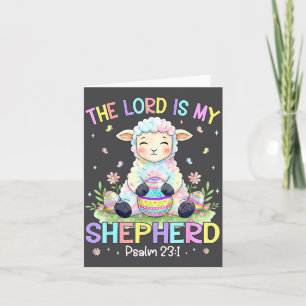 De Heer Is Mijn Herder Pasen Jezus Christelijk Kaart