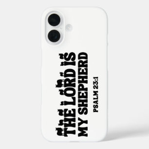 De Heer is mijn Herder (Psalm 23:1) iPhone 16 Hoesje