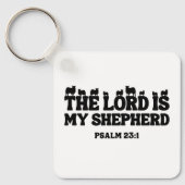 De Heer is mijn Herder (Psalm 23:1) Sleutelhanger (Voorkant)