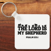 De Heer is mijn Herder (Psalm 23:1) Sleutelhanger (Voorkant)