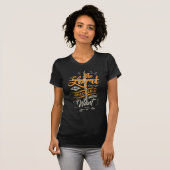De Heer Is Mijn Herder Psalm 23:1 T-shirt (Voorkant volledig)