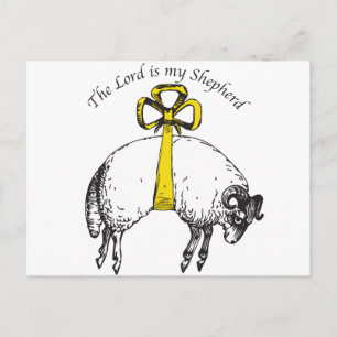 De HEER is mijn herder Psalm 23 Briefkaart