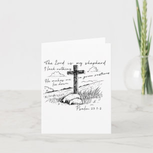 De Heer Is Mijn Herder Psalm 23 Kruisweide  Kaart