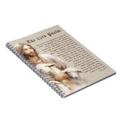 De Heer is mijn Herder (Psalm 23) Notitieboek (Rechterzijde)