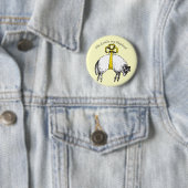 De HEER is mijn herder Psalm 23 Ronde Button 5,7 Cm (In situ)
