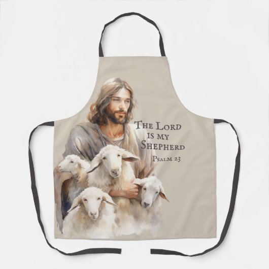 De Heer is mijn Herder Psalm 23 Schort (Voorkant)