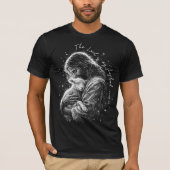 De Heer is mijn Herder. Psalm 23 T-Shirt (Voorkant)
