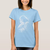 De Heer is mijn Herder. Psalm 23. T-Shirt (Voorkant)
