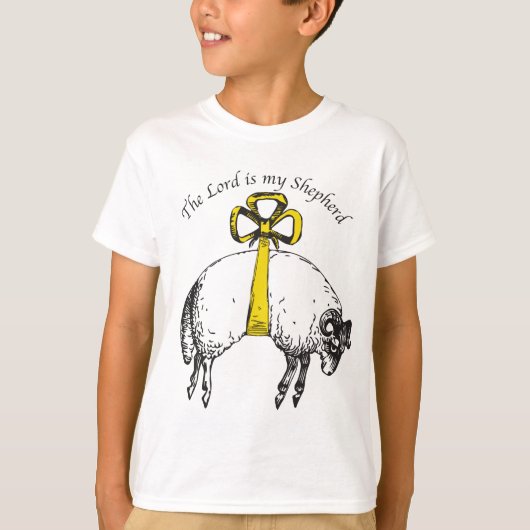 De HEER is mijn herder Psalm 23 T-shirt (Voorkant)