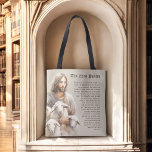 De Heer is mijn Herder (Psalm 23) Tote Bag<br><div class="desc">Een van de meest geciteerde passages uit de Schrift, Psalm 23 - De Heer is Mijn Herder is zeer geliefd. De hele psalm ademt rust en een gelukkig vertrouwen dat de Heer voor je zal zorgen. Het spreekt van Gods liefde en trouw in elke omstandigheid van het leven, nu en...</div>