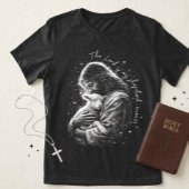 De Heer is mijn Herder. Psalm 23. Tri-Blend Shirt