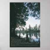 De Heer is mijn herder — Psalm 23, Variatie F Poster (Voorkant)