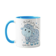 De Heer is mijn Herder - Schapenontwerp Christelij