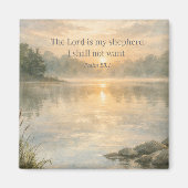 De Heer Is Mijn Herder Schriftuur Psalm 23:1 Geloo Magneet (Voorkant)