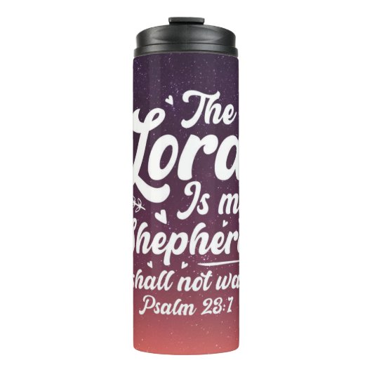 De Heer is mijn Herder Thermosbeker (Voorkant)