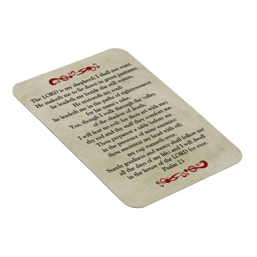 De Heer is mijn herder- uiterlijk Magneet (Rechterzijde)