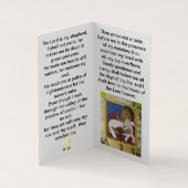 De Heer is mijn herderskaart Visitekaartje (Binnen)