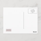 De Heer is mijn kracht, Christelijk briefkaart (Achterkant)