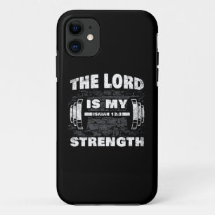 De Heer is mijn kracht Jesaja 12:2 Christelijk   Case-Mate iPhone Case