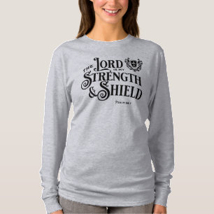 De Heer is Mijn Kracht Koninklijke Schriftuur T-shirt