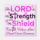 De HEER is mijn kracht Magneet (Voorkant)